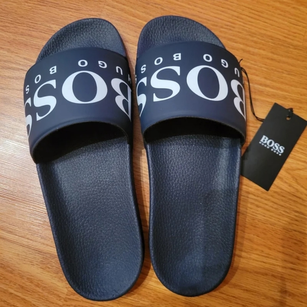 BOSS HUGO BOSS DESIGNER MEN'S SLIDES
